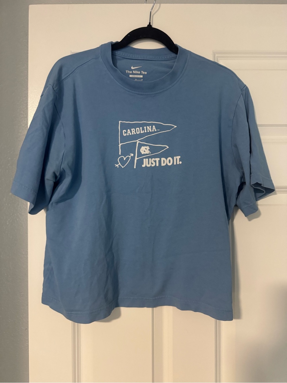 Nike Carolina Light Blue Graphic Short-Sleeve Tee